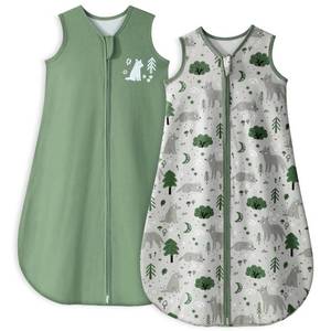 lot 14147 image: Yoofoss Baby Sleep Sack 6-12 Months TOG 1.0 2-Pack