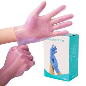 lot 14188 image: Vodvob Reusable Silicone Gloves, Purple