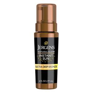 lot 14191 image: Jergens Natural Glow Instant Sun Body Mousse, Ultra Deep, 6 oz