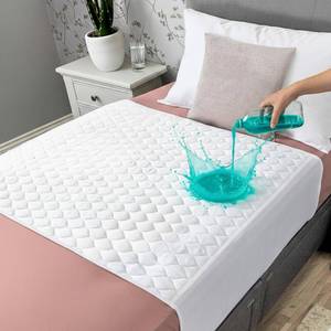 lot 17687 image: Hygge Sheets Organic Washable Incontinence Bed Pads 2-Pack