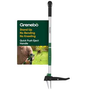 lot 17724 image: Grenebo Stand Up Weed Puller Tool With Eject