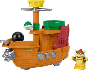 lot 17737 image: Fisher-Price Little People Bowsers Airship Toy