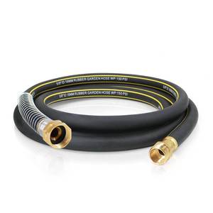 lot 17738 image: Hybrid Rubber Garden Hose 5ft 58