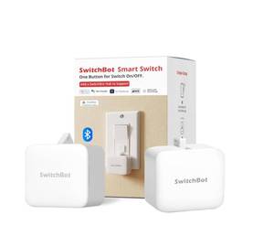 lot 18113 image: SwitchBot Smart Switch Button Pusher Bluetooth 2-Pack