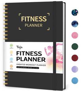 lot 18126 image: Taja Fitness Workout Journal & Log Book A5