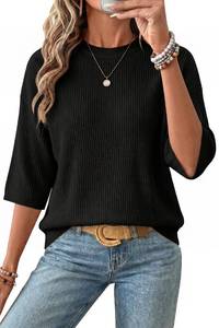 lot 18132 image: Arach&Cloz Womens Crochet Top M Black