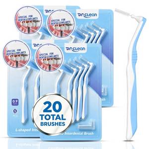 lot 18134 image: Dr. Clean Angled Interdental Brushes 0.9mm