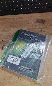 lot 18175 image: Master Plant Teachers by Nancy Clark PhD Book