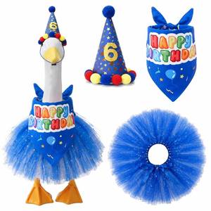 lot 18194 image: Hoemwarm 4 Pc Birthday Porch Goose Outfit 2317