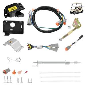lot 19917 image: DRIVE UP Golf Cart DS Pre-MCOR to MCOR4 Conversion Kit for 1995.5-2001 Club Car DS Models OEM AM293201, 103951901 (Open Box, May Be Missing Pieces)