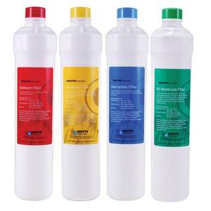 lot 20061 image: Watts Premier RO Pure 4-Pack Filter Kit with Membrane Push Button