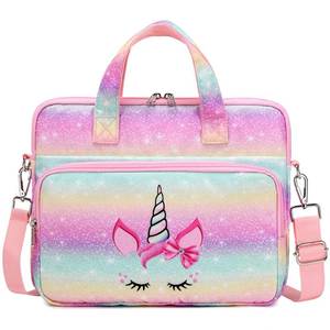 lot 20070 image: Octsky Kids Tablet Carrying Sleeve Bag - 12.5 Inch Protective Bag with Shoulder Strap, Soft Lining