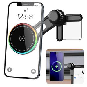 lot 2303 image: Car Phone Holder Charger for Tesla Model Y 2020-2024��Model 3 2017-2024��Cybertruck 2024��Model X 2021-2024��Model S 2021-2024 Magnetic Fast Wireless Charging Screen Mount Auto Accessories Interior case