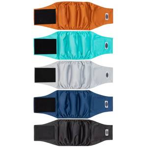 lot 2308 image: Tuiskusa Male Dog Diapers, High Absorbing Dog Belly Bands for Male Dogs, Washable Reusable Dog Males Wraps(5 Pack)