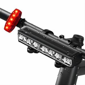 lot 2309 image: Bike Lights for Night Riding, USB Rechargeable Front Rear Light, Bicycle Headlight Set, Aluminum Light, IPX5 Waterproof Bike Headlight Taillight for Adult Kid Mountain MTB Off-Road Cycling