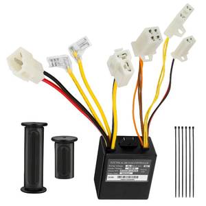 lot 6435 image: XIKOBY E100 Controller Replacement for Razor E100 E125 (V10) E175 (V18) Electric Scooter, Control Module and Handlebar Grips for E150 Part ZK2400-DP-LD-ROHS ZK2400-DP-FS-ROHS