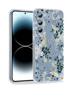lot 18212 image: SCORPIFY Samsung Galaxy S23 Case Blue Floral