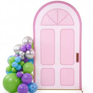 lot 18249 image: Lumina Garden Spandex Arch Backdrop Cover 7.2ft