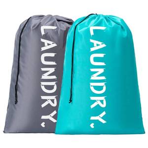 lot 18261 image: Aegero 2 Pack XL Travel Laundry Bag 24 x 36