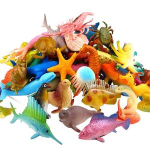 lot 18275 image: Funcorn Toys 52-Pack Ocean Animal Figures