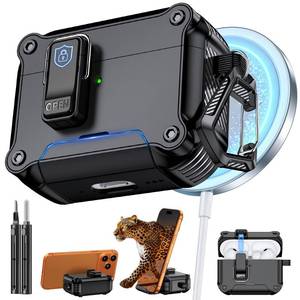 lot 20078 image: Inesore for AirPods Pro 3 Case with Secure Lock (Black)