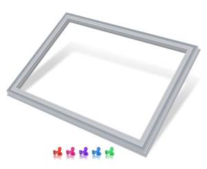 lot 20096 image: Upgraded WPW10443311 Freezer Door Gasket Compatible with Whirlpool Kenmore KitchenAid Refrigerator Freezer Door Seal Replacemnet W10443311 WRB329DMBM00 W10164032 PS11754806 Freezer Seal Replacement