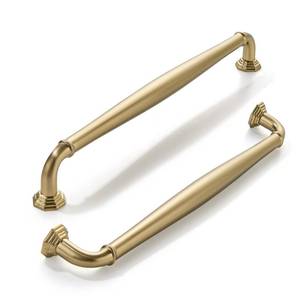 lot 20112 image: khtumeware 2 Pack 6 Inch(152mm) Champagne Bronze Heavy Duty Solid Cabinet Pulls Satin Brass Cabinet Handles Heavy Duty Solid Cabinet Hardware for Cupboard Drawer Pulls Dresser Handle