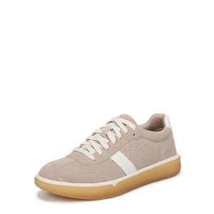 lot 20118 image: Vionic Womens City Walk Sneaker Lucid Beige Leather and Suede 9 W