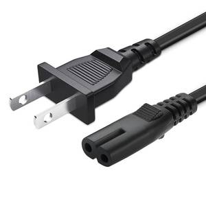 lot 20141 image: 10FT 2 Prong TV Power Cable Cord for TCL Roku Smart LED LCD HD 24 32 40 42 43 48 50 55 60 65 75 85 Inch TV- TCL Roku TVs 55s405 43s425 50s425 AC Power Cable Longer Plug Cord Replacement