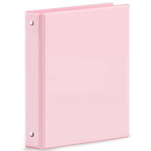 lot 8337 image: SUNEE 3 Ring Binder 1 Inch Pink 1 Pack, Holds 175 Sheets of Letter Paper, Clear View 1 Three Ring PVC-Free (Fit 8.5x11 Inches) for School or Office Supplies
