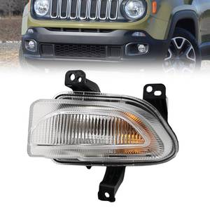 lot 1849 image: WILD BEAR Turn Signal Light for Jeep Renegade 2015 2016 2017 2018 Left Side Parking Marker Corner Lamp (Driver Side)