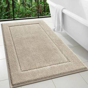 lot 1853 image: DOMUSTEX Extra Soft Bathroom Rug 30 x 46, Bath Mat, Throw Rug for Kitchen