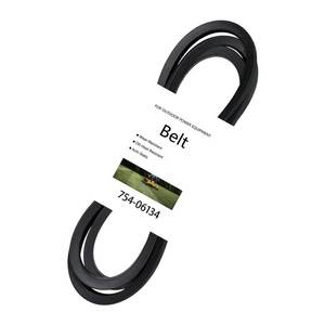 lot 5061 image: 754-06134 Lawn Mower Deck Belt for MTD 754P06134 954-0197 SimplicitySnapper 1719911SM Gravely 07224400 V Belt 12 x 117