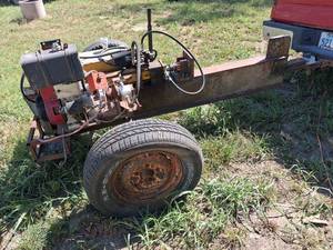 Project log splitter eletric start now battery Needs new hydraulic or resealed