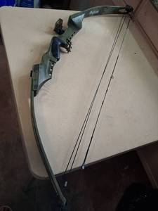 lot 32 image: Pulsar Compound Bow with Arrows and Accessories