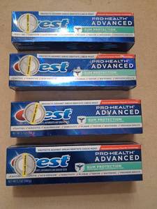 lot 125 image: Crest Pro-Health Advanced Gum Protection Toothpaste 5.1 oz 4-Pack
