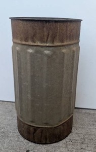 lot 1007 image: Two Tone Metal Vase