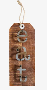 lot 2514 image: Wooden Kitchen Eat Sign