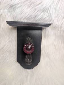 lot 2518 image: Decorative Wall Shelf with Door Knob Detail