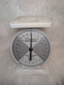 lot 2999 image: American Family Scale Mechanical Kitchen Scale&nbsp
