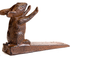 lot 4014 image: Cast Iron Mouse Doorstop - new