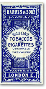 lot 4114 image: Harris &amp Sons High Class Tobaccos and Cigarettes Package London E.- new