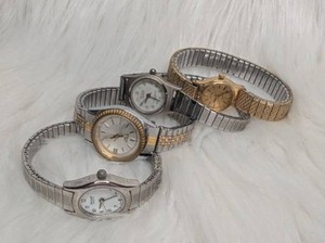 lot 4514 image: Lot of 4 Quartz Watches Sharp Armitron Pulsar
