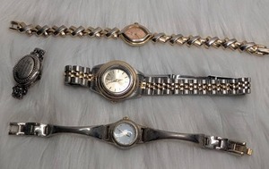 lot 4515 image: Lot of 4 Wristwatches and 1 Pendant Watch