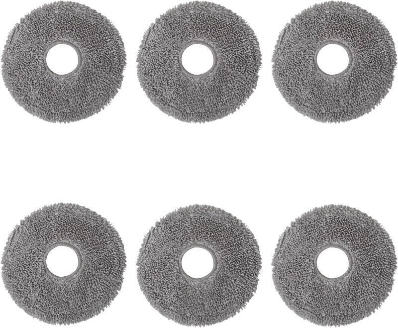 lot 48578 image: Roomba Mop Pads Replacement for Dreame L10s UltraL10 Ultra Robot Vacuum Cleaner Parts, Dreame Vacuum and Mop Robot Vacuum Cleaner Accessories, 6 Pack (Dark Grey)