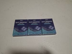 lot 34056 image: LOT OF 3 - Quit Smoking Patches 30pcs