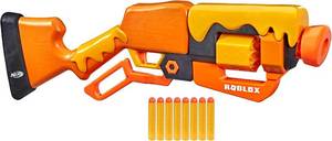 lot 34025 image: Nerf Roblox Adopt Me Bees Lever Action Dart Blaster, Rotating 8-Dart Drum, 8 Elite Darts, Code to Unlock in-Game Virtual Item