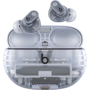 lot 34040 image: Beats by Dr. Dre Studio Buds True Wireless Noise Cancelling Earbuds - MQLK3LLA, Transparent