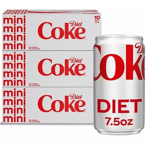 lot 34853 image: Diet Coke Mini 7.5 oz., 30pk.