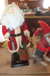 lot 4235 image: 18 Tall Santa wstand & More